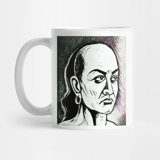 Chanakya Black And white Portrait | Chanakya Artwork 3 Mug